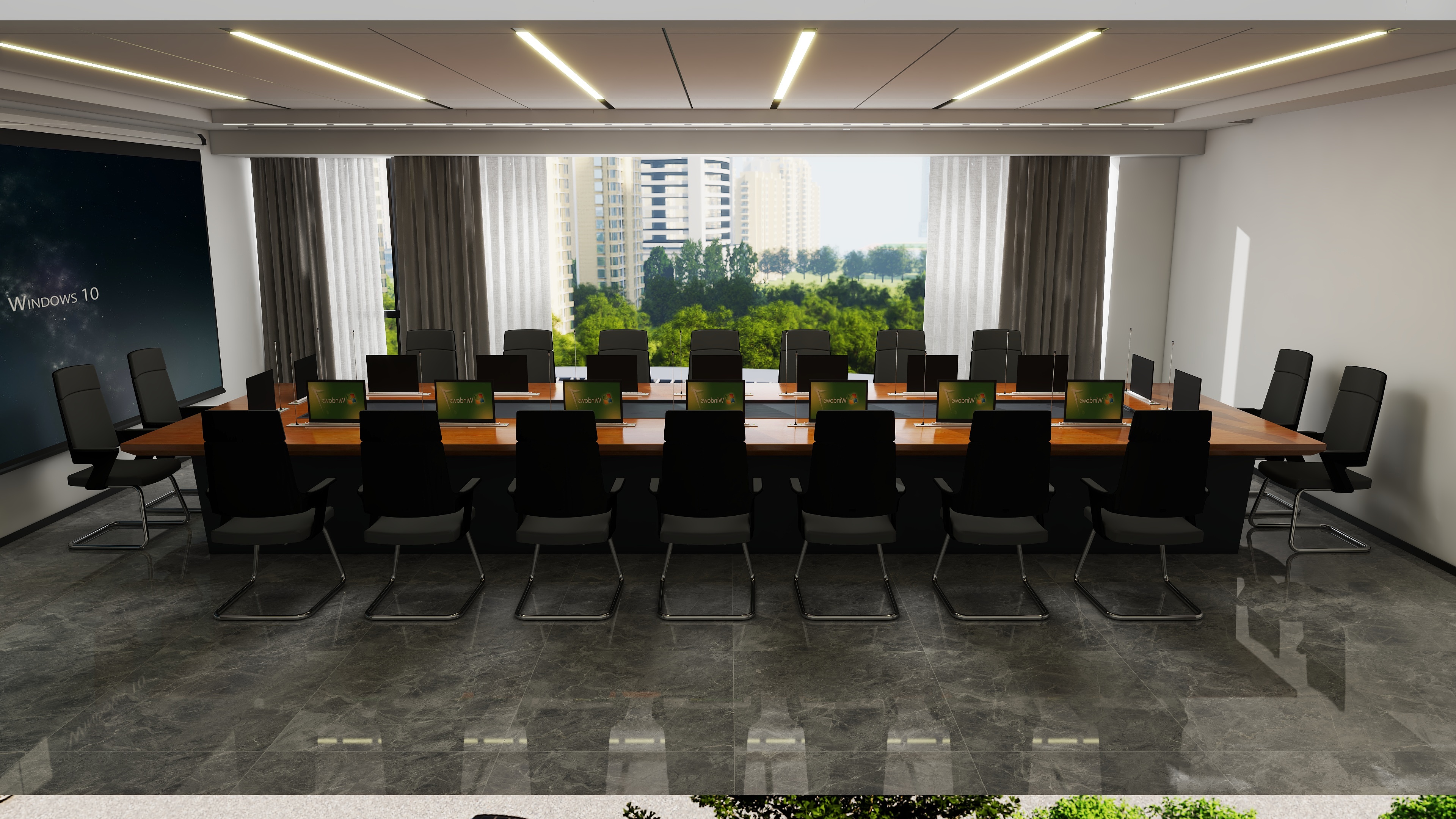 泽凡设计_-会议室-02-6.7m×8.6m-1-装修设计方案