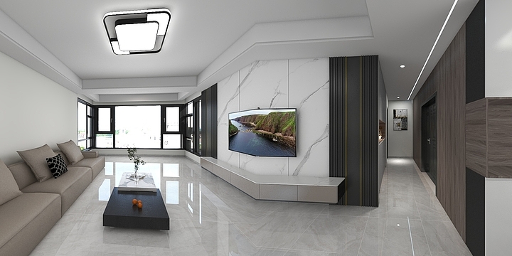 设计施工彭永生-华新·尊元里-装修设计方案