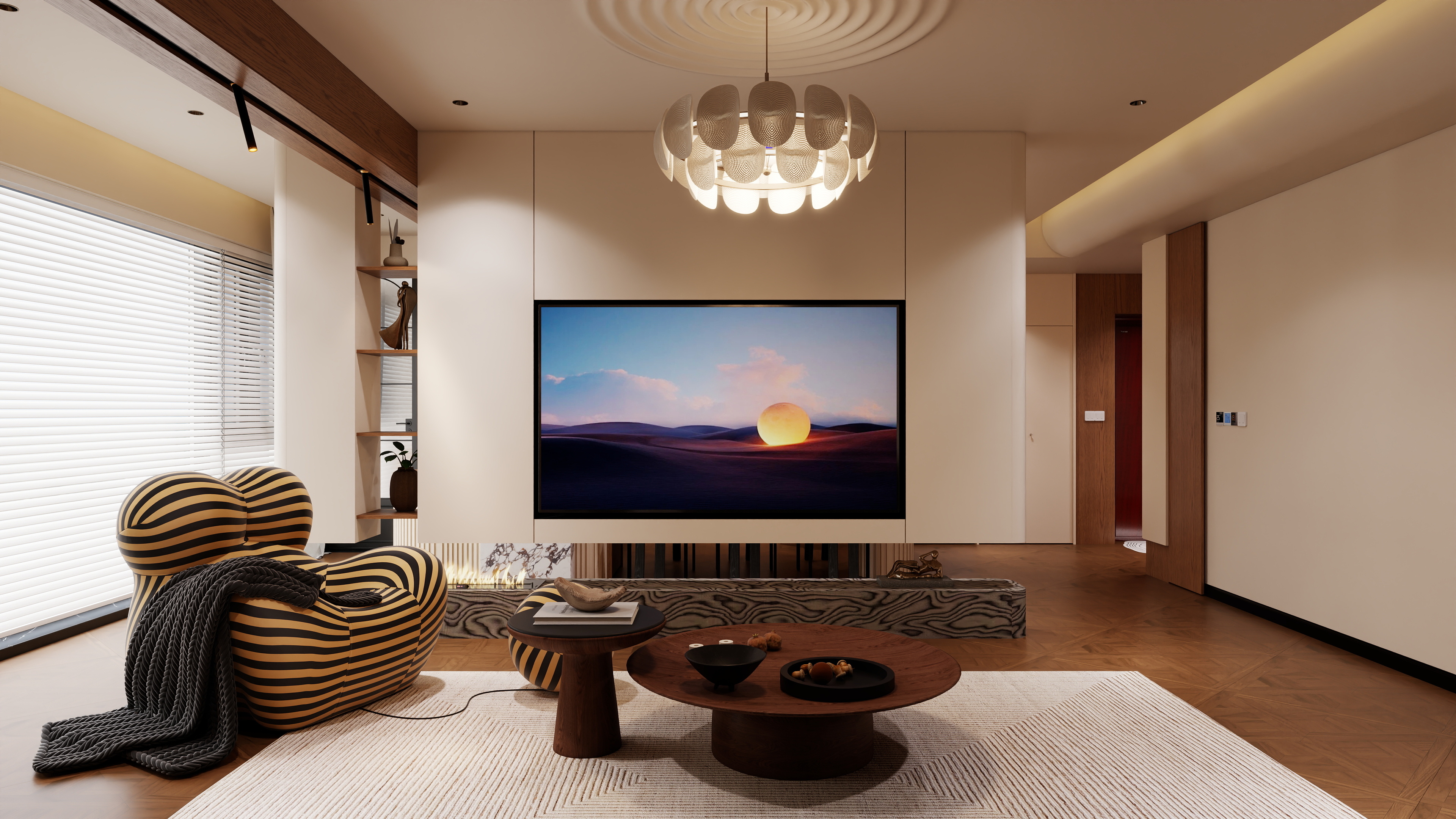 全案设计师L念-【重庆】桂语元山140m²混搭中古-装修设计方案