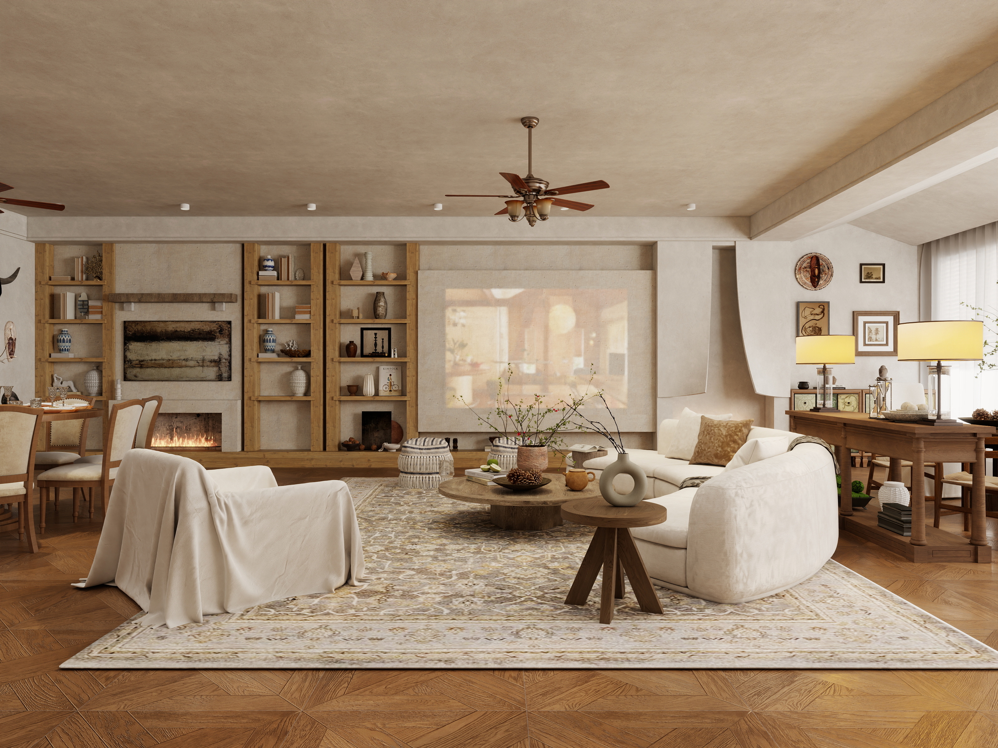 一位有梦想的设计师-KK-高级实操考核户型-装修设计方案