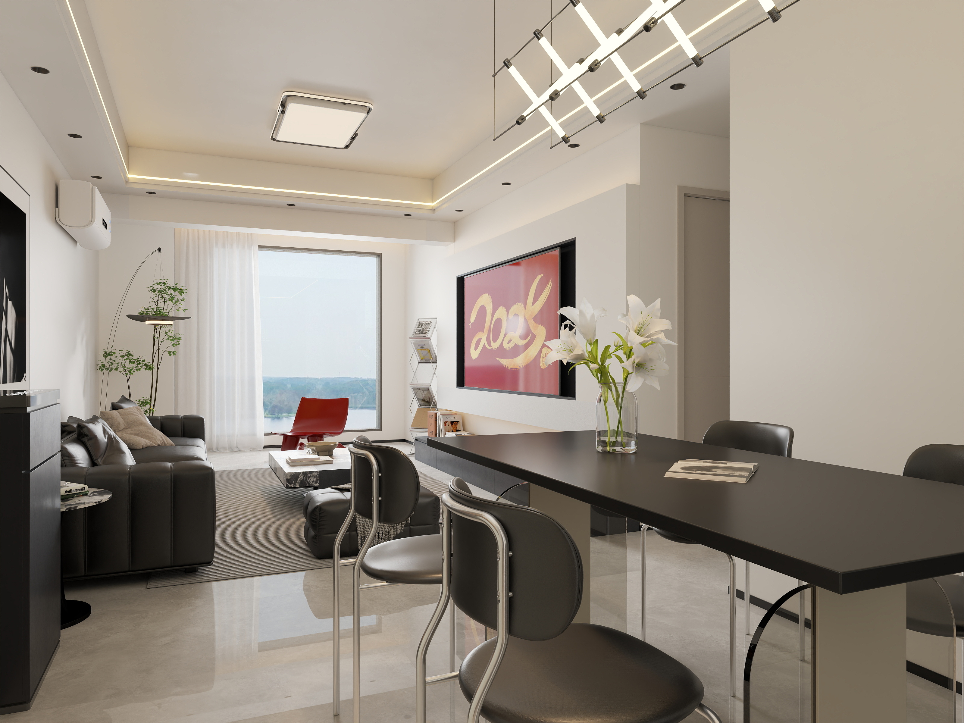 一墨行空-承平盛世8-1-1606现代-装修设计方案