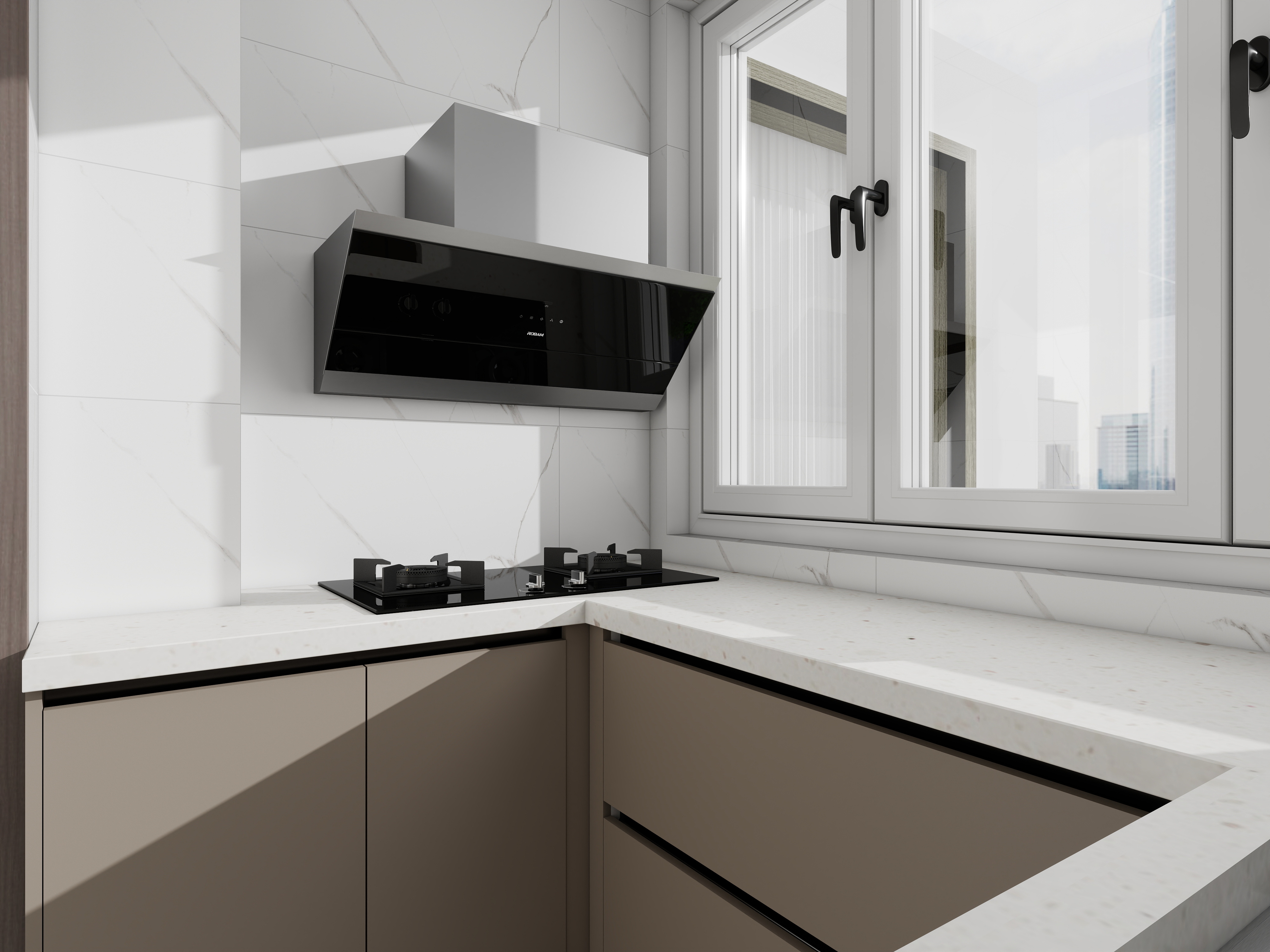 天水全案设计师白老师-罗玉小区现代简约81㎡3室装修效果图