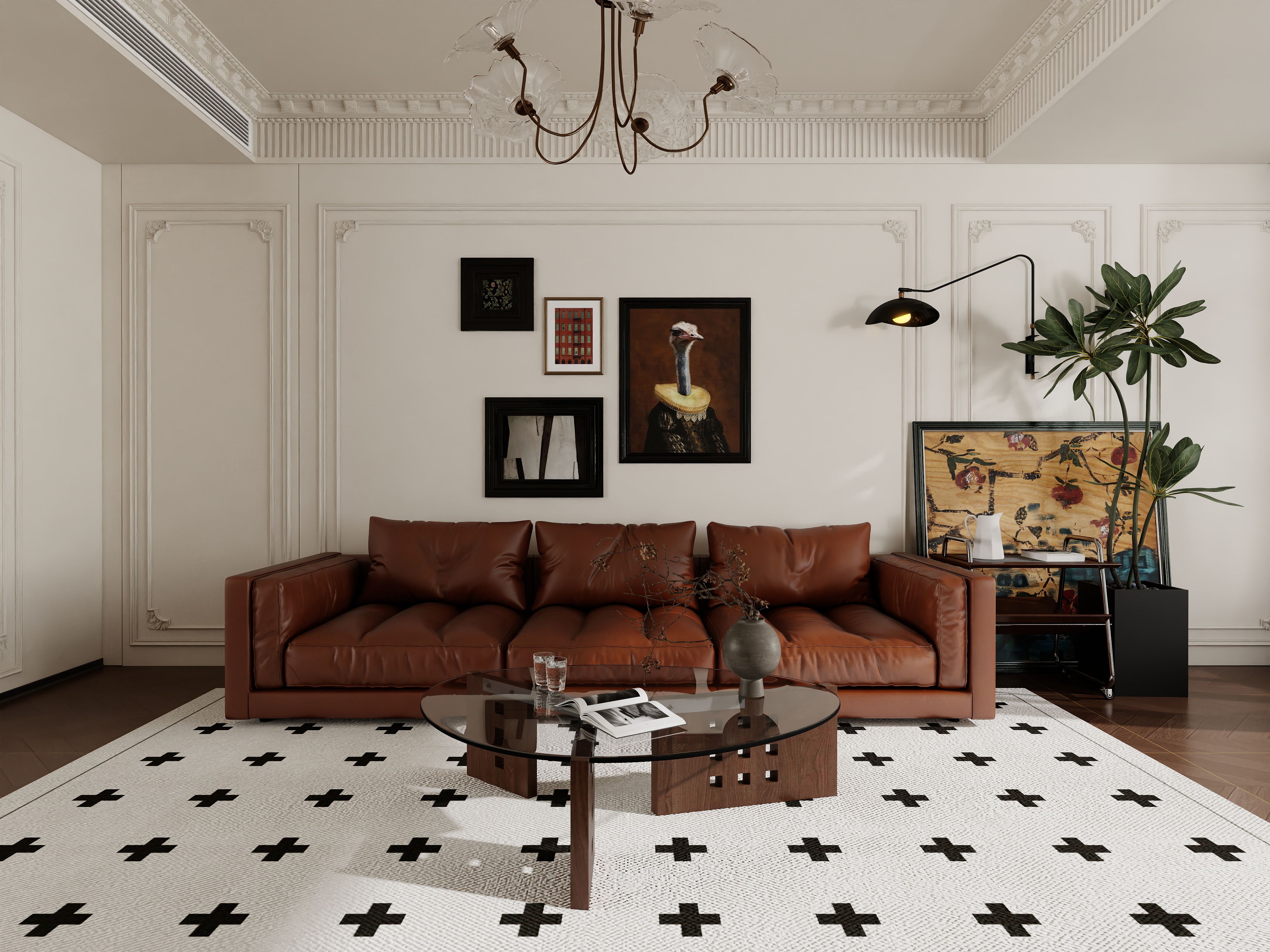 亿舜装饰设计-法式复古-装修设计方案