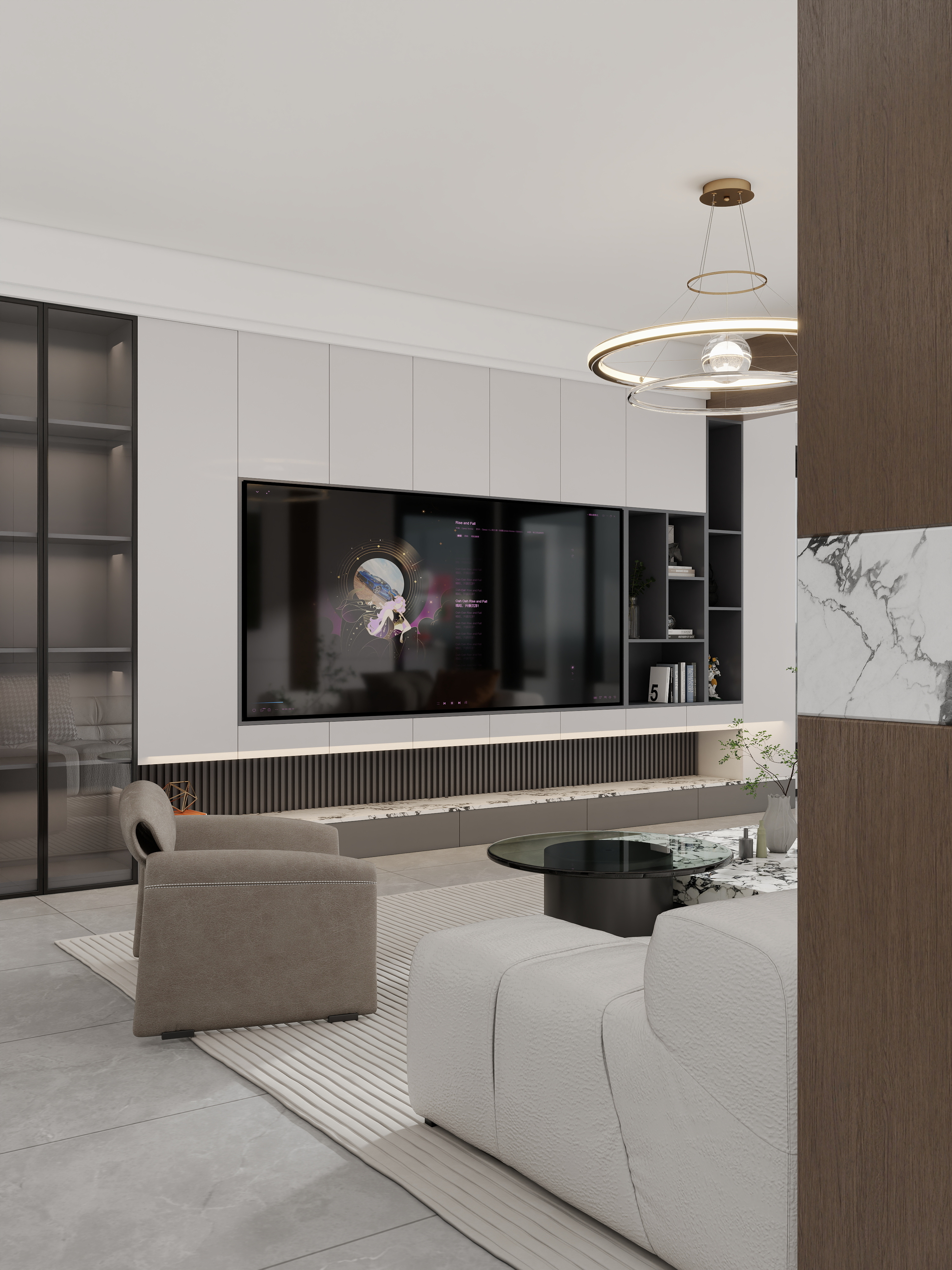 云上未央Liu一Design-137㎡4室-装修设计方案