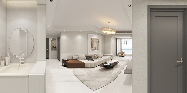 蓝森全屋定制.全案设计-江西南昌.5栋2梯904房-装修设计方案