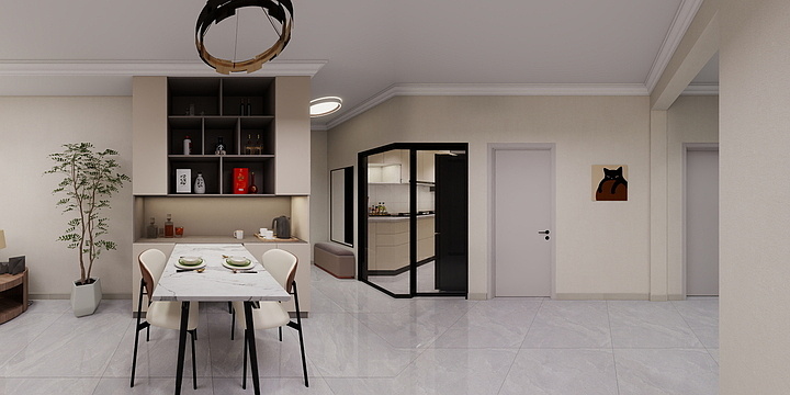 果冻设计师-李娟娟绿地城2期5-2404-装修设计方案