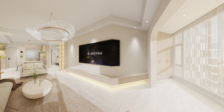 吉丰设计-花城警苑8栋1单元-装修设计方案