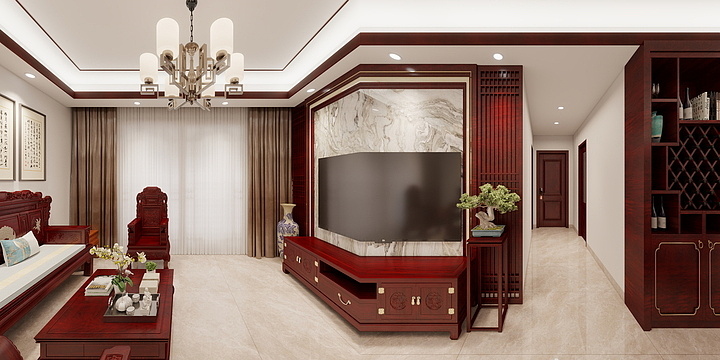 惠煌陶瓷-湖心岛宁姐-装修设计方案