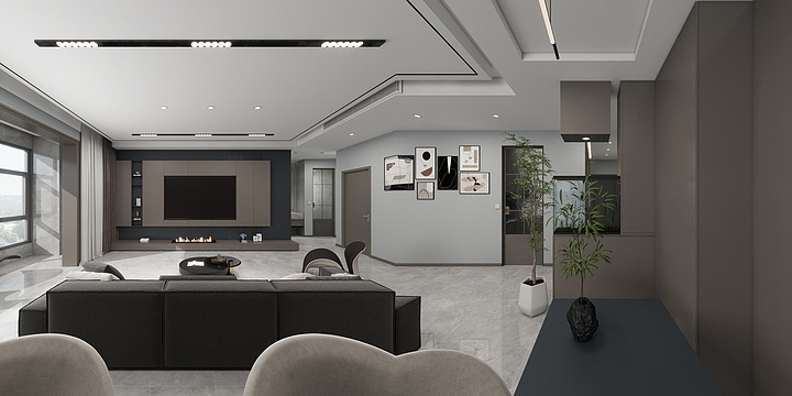 天上飞地上追-25.2.13am岳鑫装饰榆次建投·文华公馆9-1-1601-装修设计方案