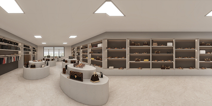 MI棠-东莞弘鼎皮具三楼平面方案2-展厅规划-装修设计方案