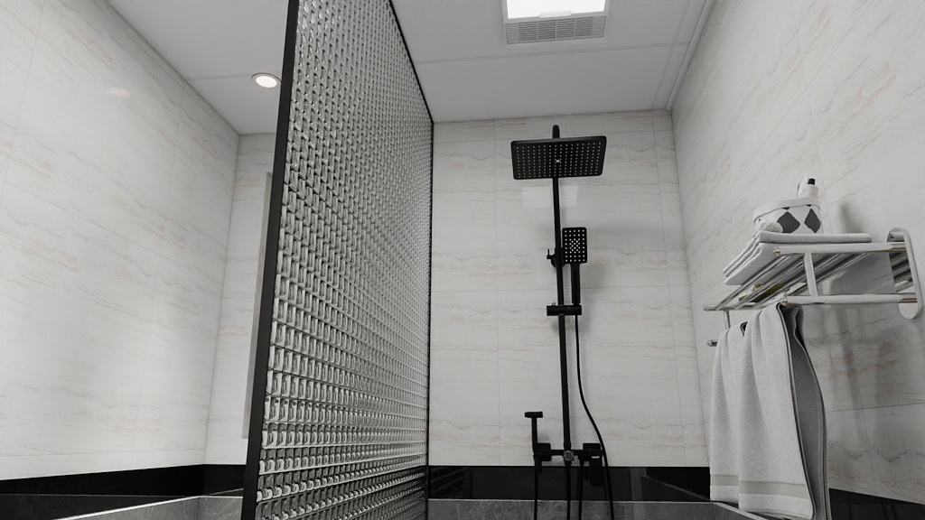 天山阳仔-低成本纯净户型设计-装修设计方案