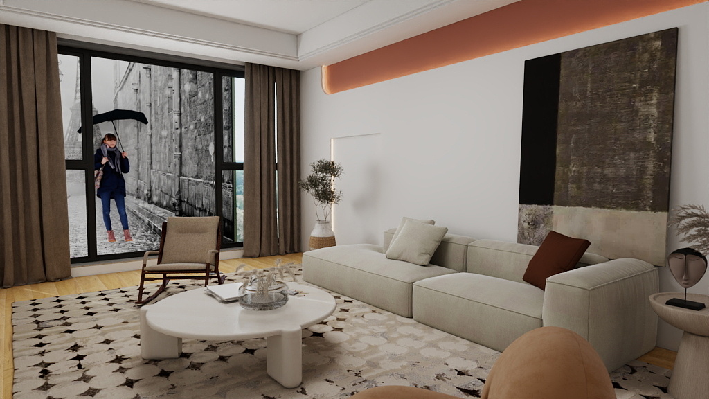 玫瑰与山海-3.10诧寂风客厅-副本-装修设计方案