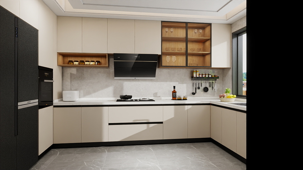 玫瑰与山海-厨房-副本-装修设计方案