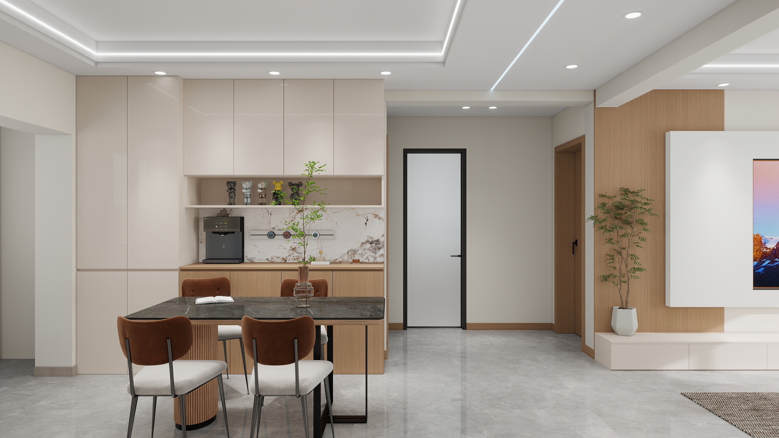 搞设计的程姐-森林壹号100㎡二室-装修设计方案