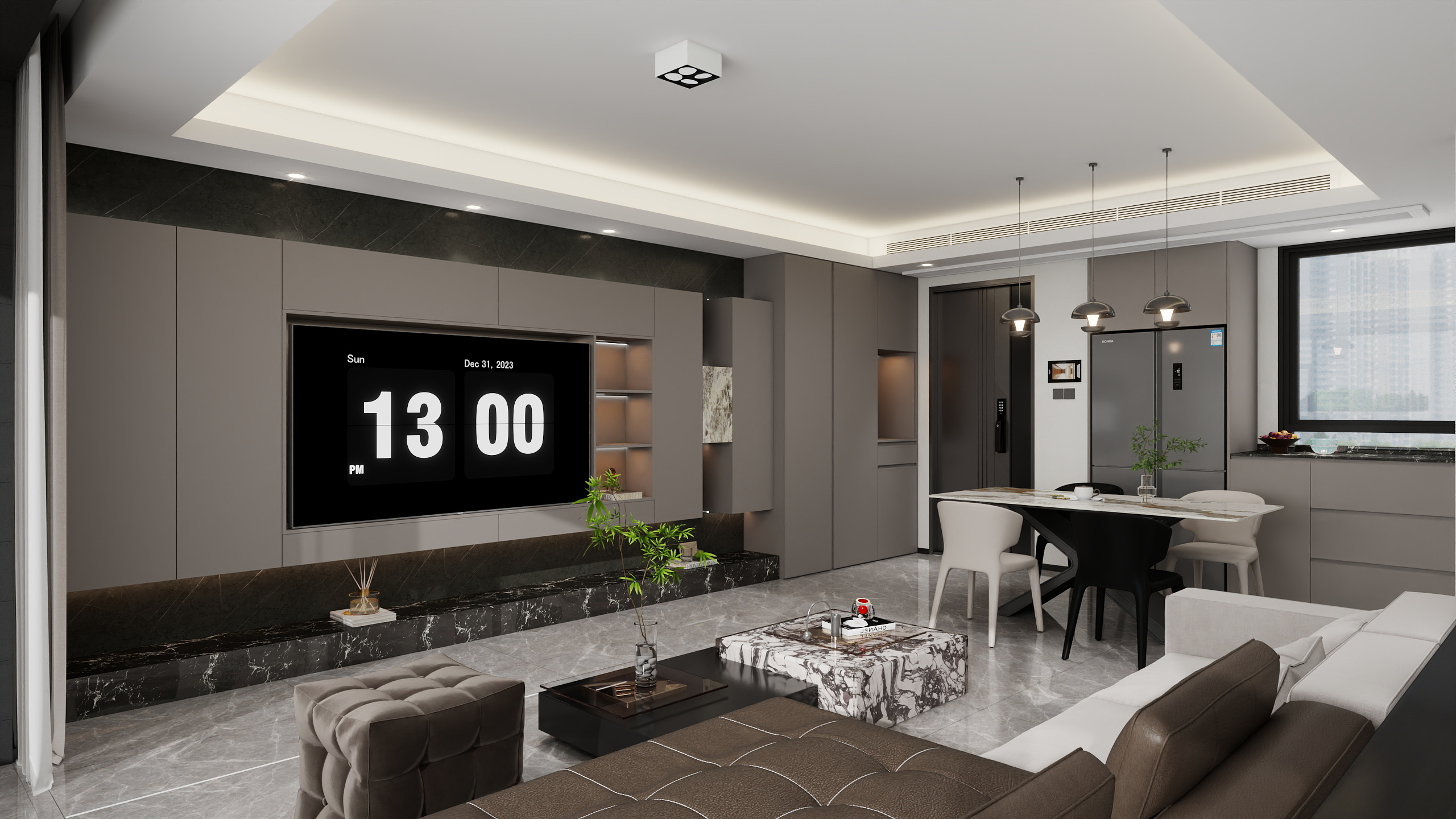 o杰k-129㎡3室-装修设计方案