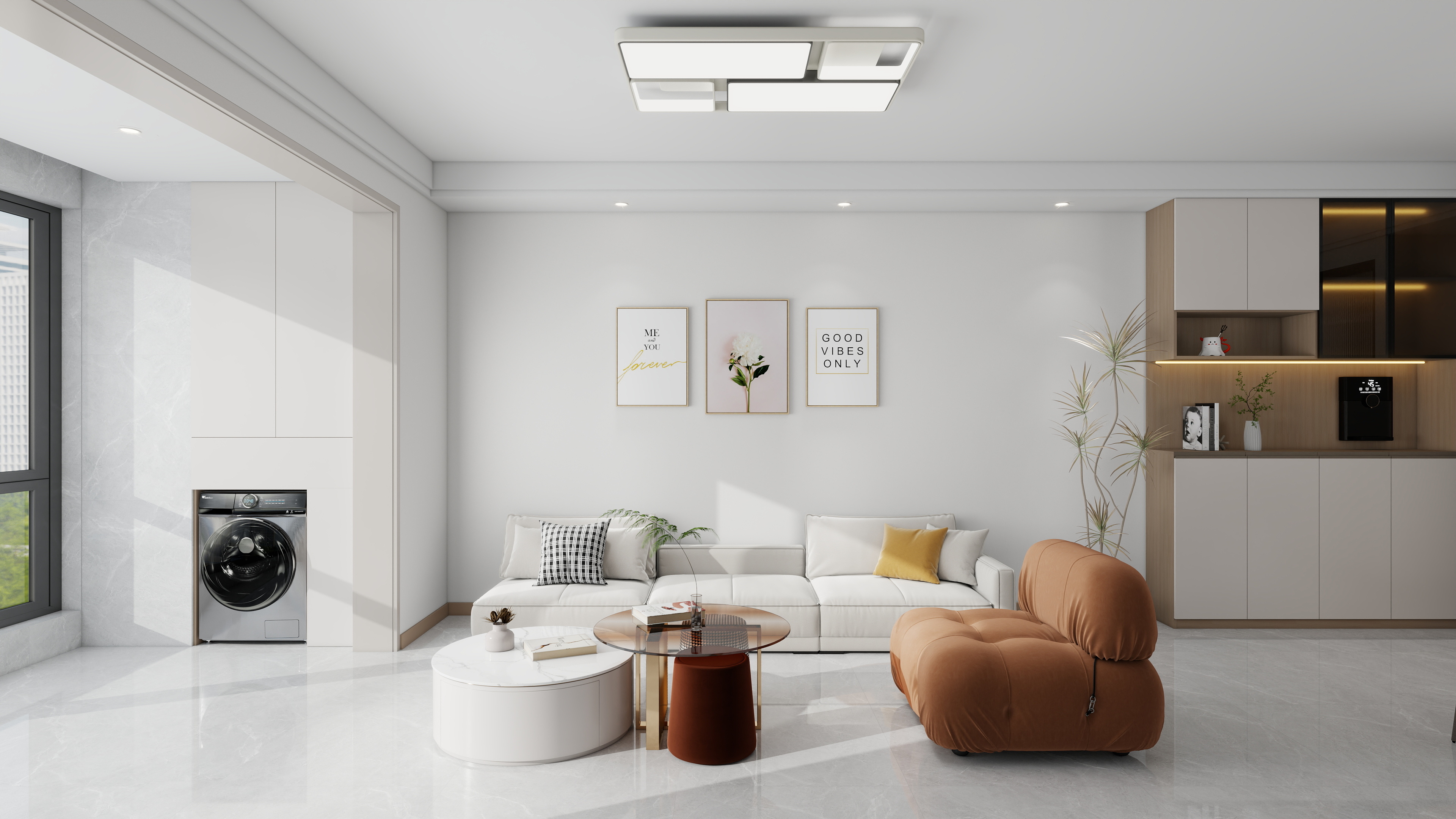 顾北南-辉创·铂悦府108平米三室-装修设计方案