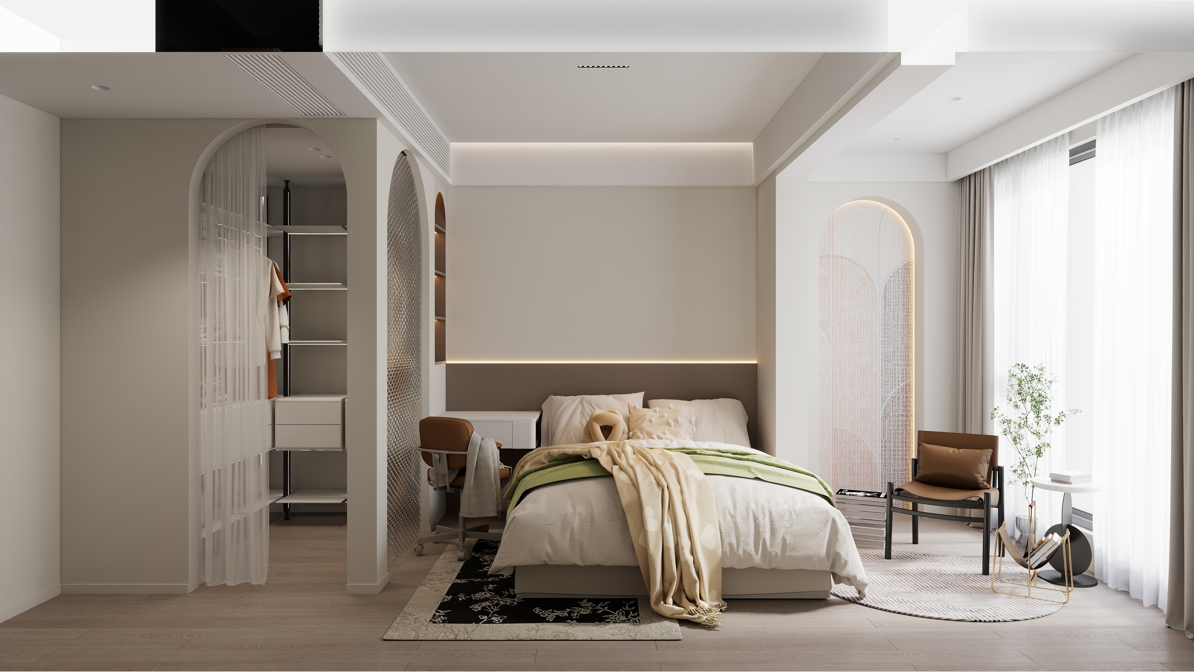 设计高泼-123㎡3室-装修设计方案