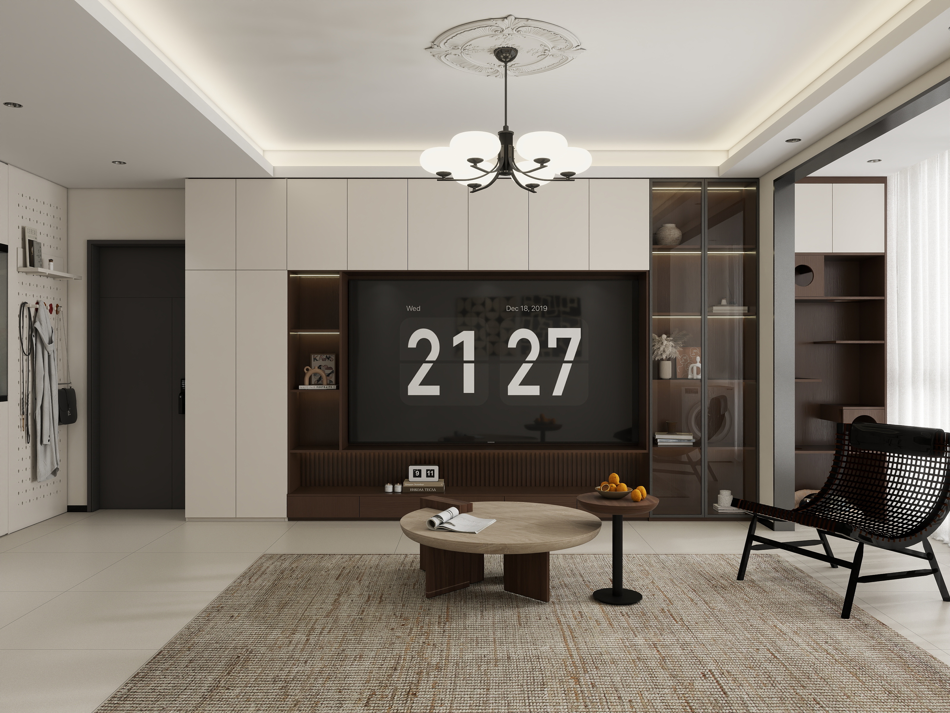 黎余念-中古两室一厅-装修设计方案