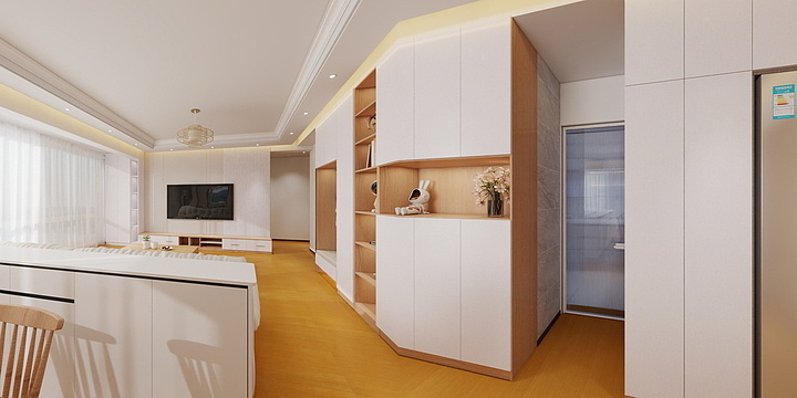 纳雍则名则灵设计工作室-壹品府邸原木风格--装修设计方案