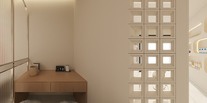 洛诚装饰-全屋定制家具-日出东方一期-美容店张贵菊-装修设计方案