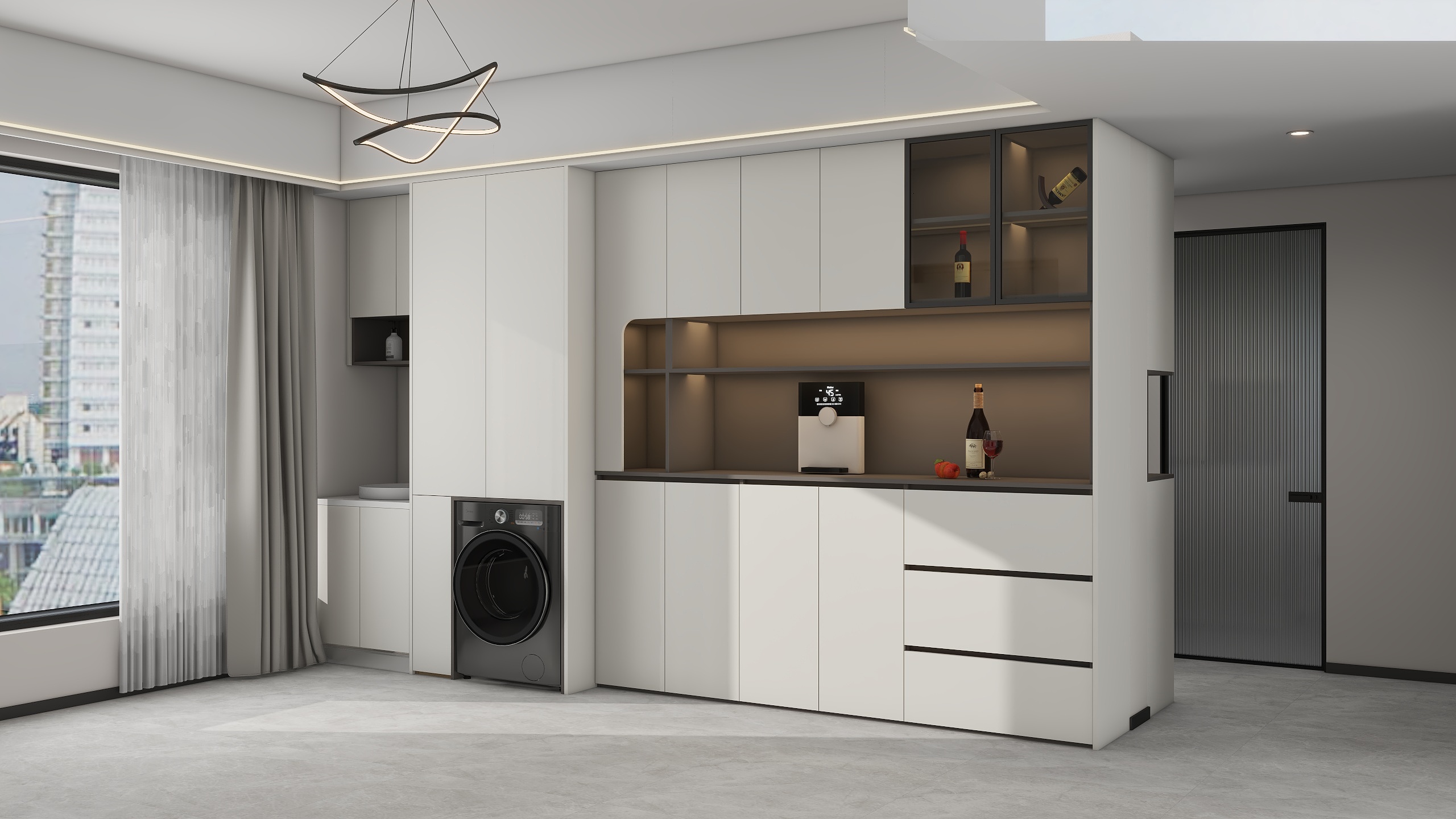 柏妮雅全屋定制-雁泊台121㎡3室-装修设计方案