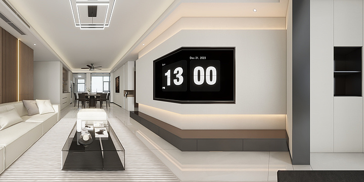 设计改变生活001-现代简约效果-装修设计方案