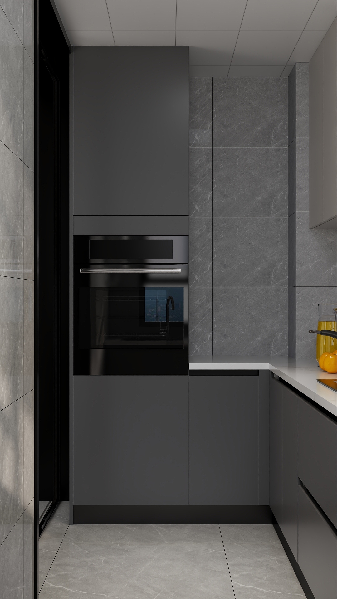 吴爽-117m²现代轻奢风格设计装修效果图