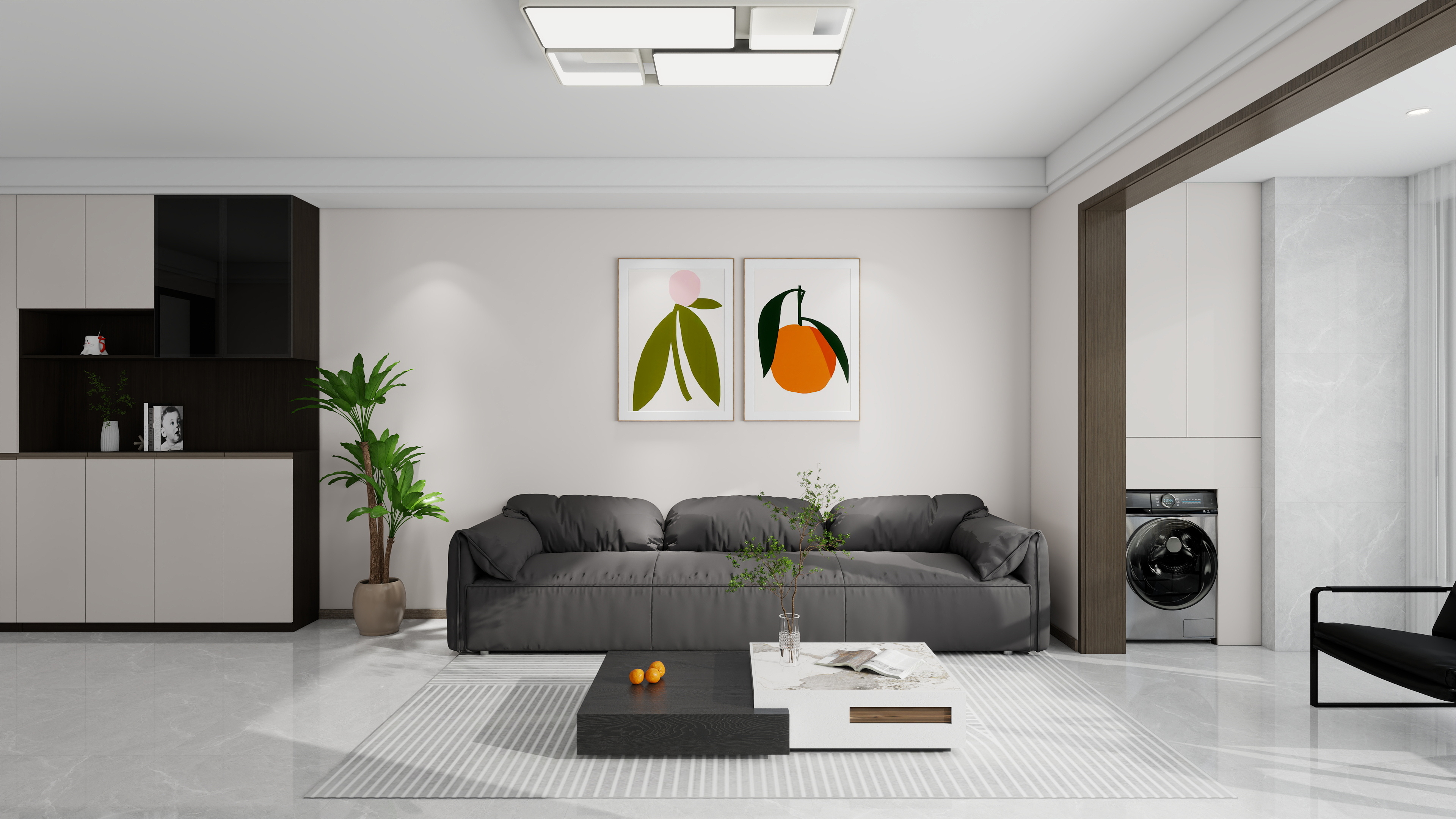 顾北南-辉创·铂悦府127三室-装修设计方案