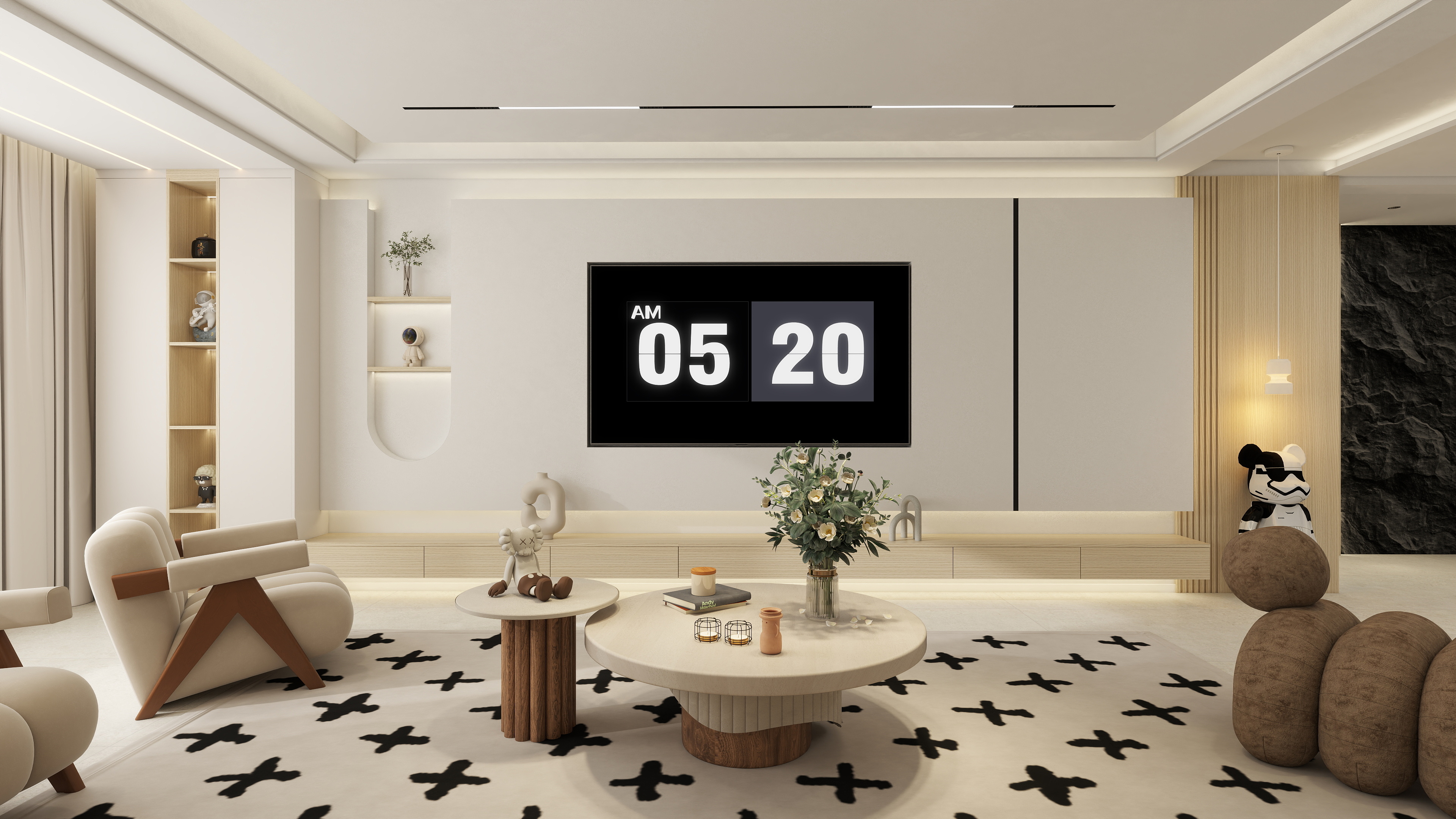 全案设计师-李俊杰-148㎡3室-装修设计方案