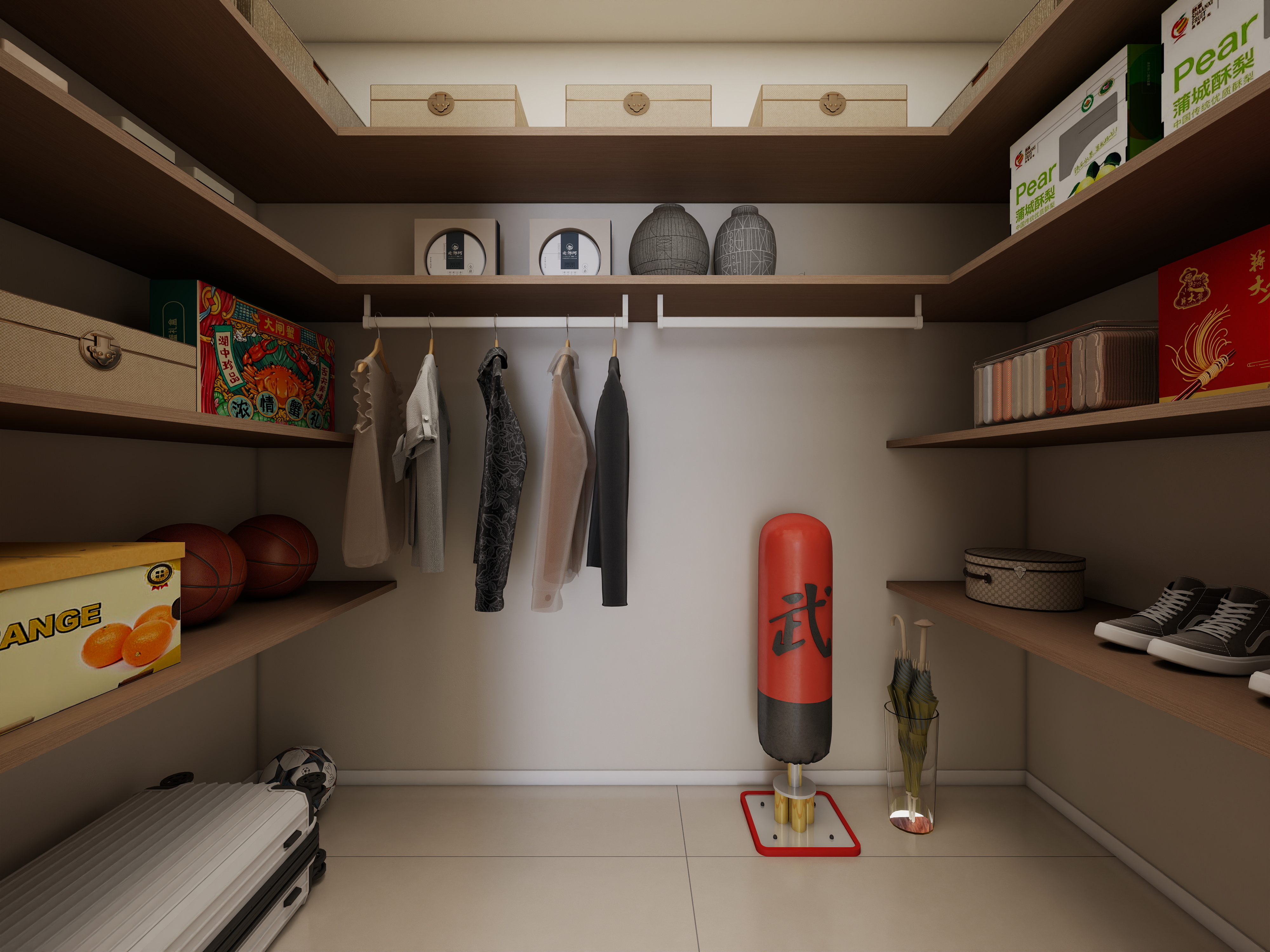 BEIYAN-DESIGN-【奶油原木】双银大厦121平三居室装修效果图