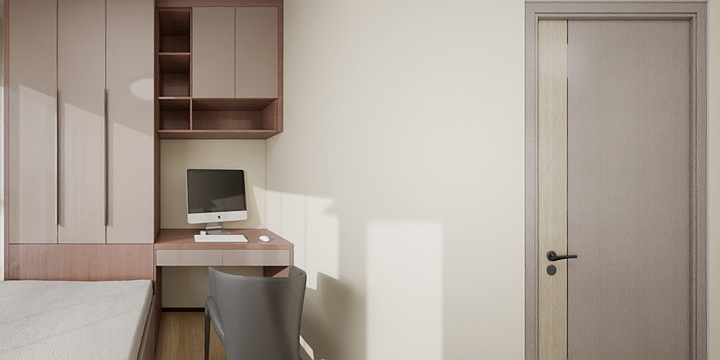 梁志远15917271229-江门龙光龙湖97平米霞姐雅居装修方案-装修设计方案