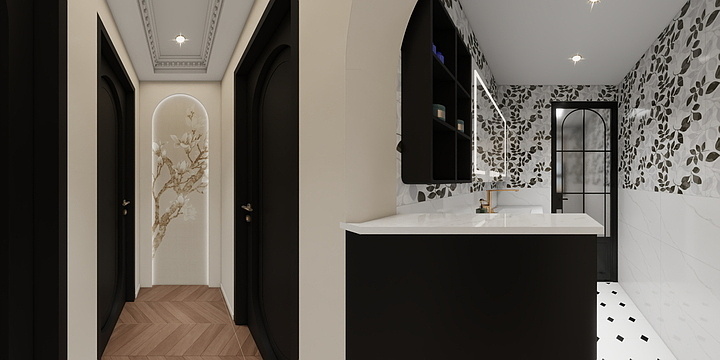 威middot设计-法式复古-装修设计方案