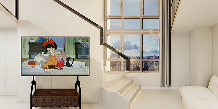 全案设计师刘鹏辉-雅戈尔·时代广场loft-装修设计方案