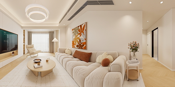 效果图制作33-万江府21-504姜总向姐效果图-副本-装修设计方案