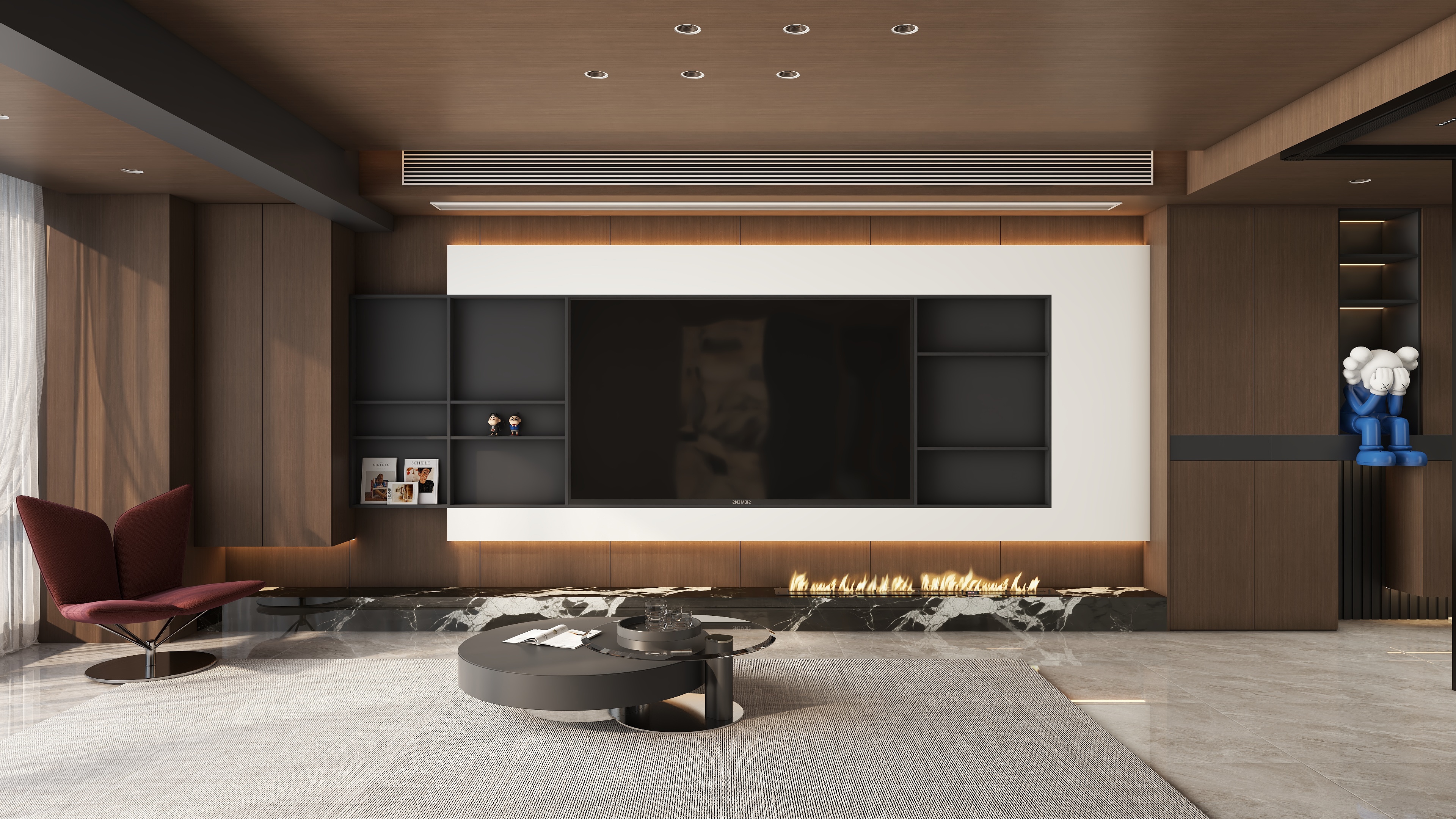 汐墨--XMDesign-125㎡3室装修效果图