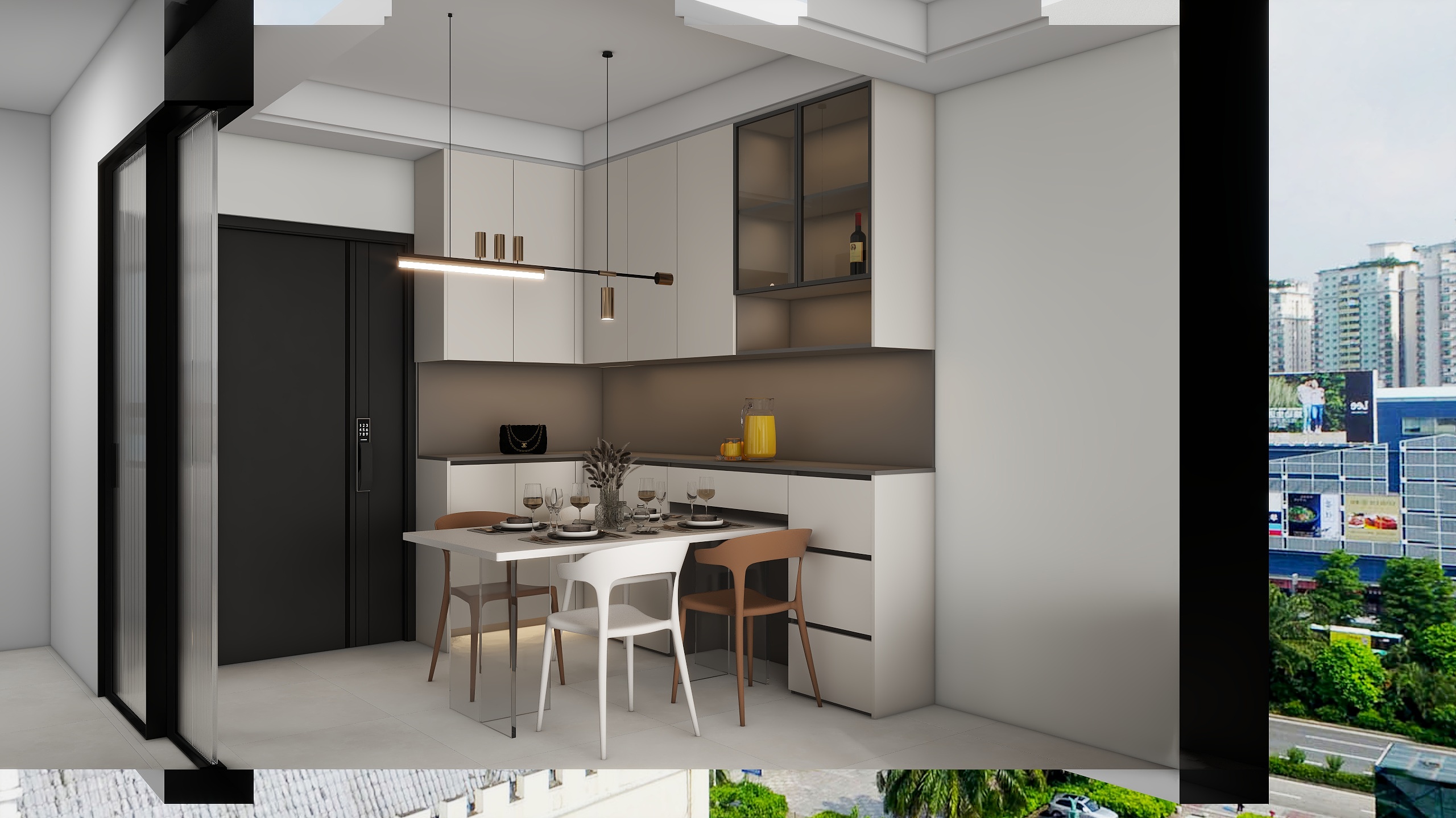 柏妮雅全屋定制-林凯溢金湾84㎡2室-装修设计方案