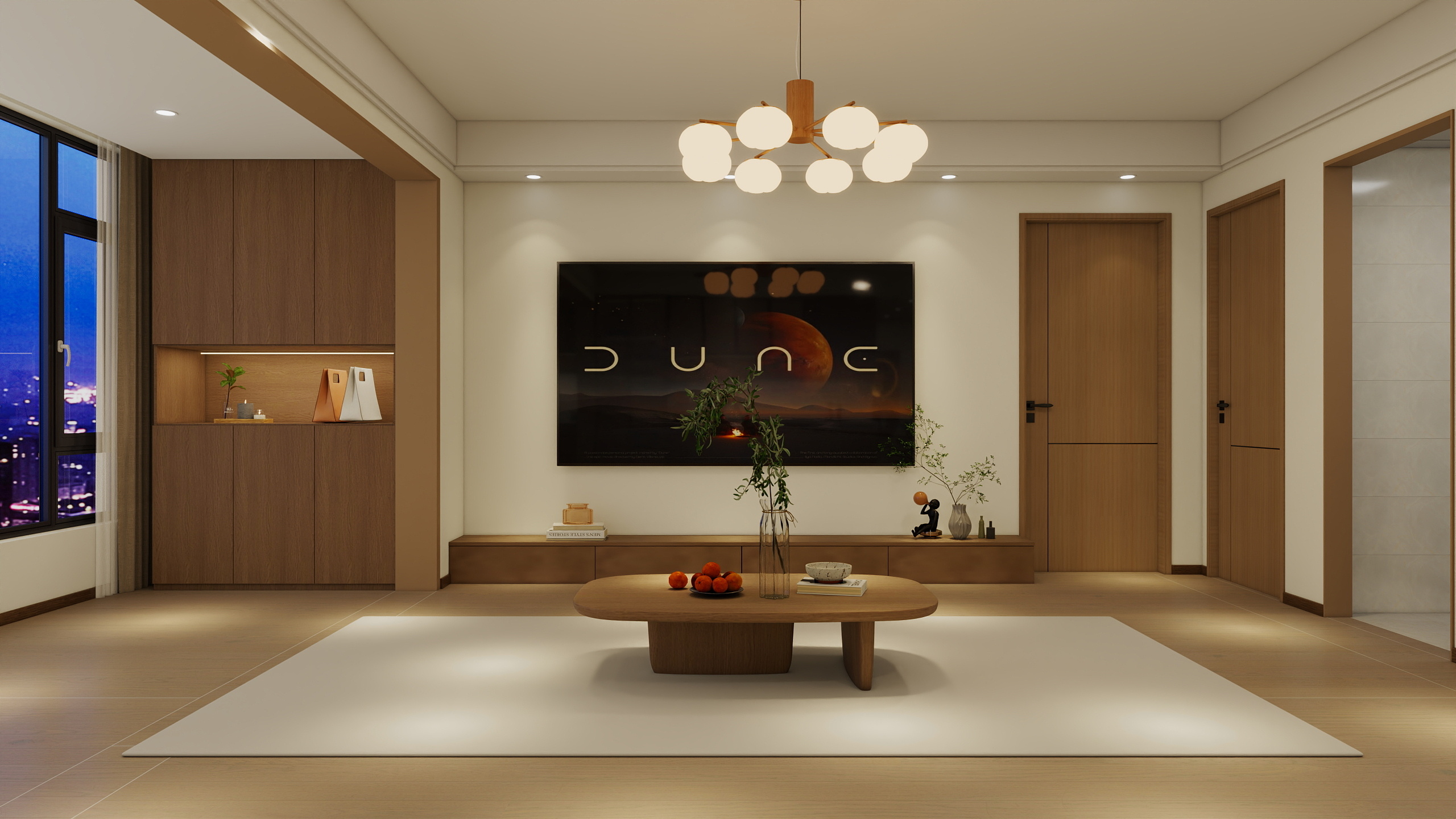 Z-M4356-春风南岸-原木-装修设计方案