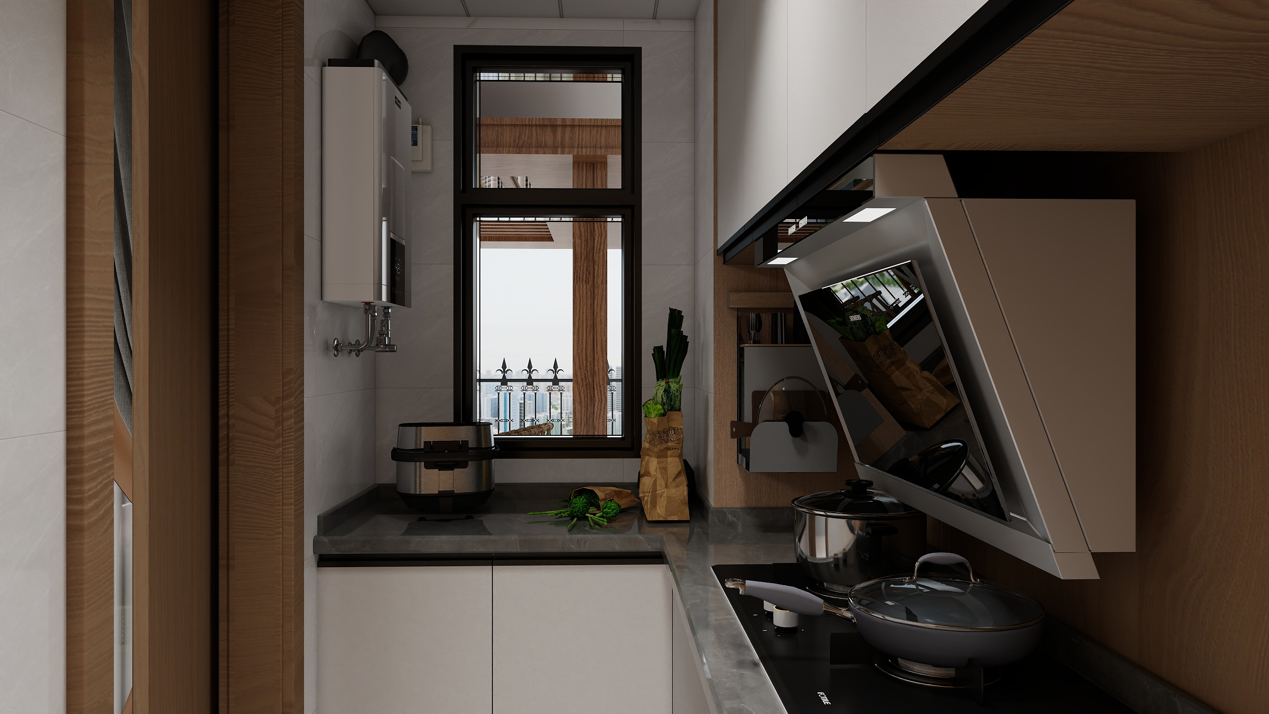 自若微风-中石玉龙湾  单身公寓-装修设计方案