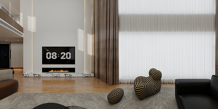 全案设计付朋东-金地江山风华效果图最终-装修设计方案