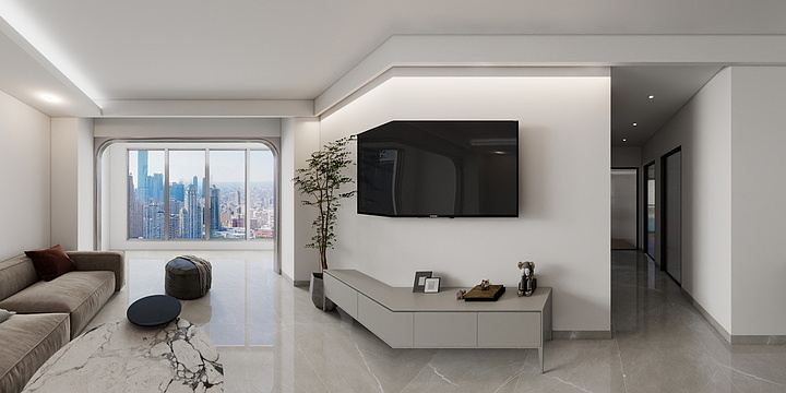 YJ王工-汉园茗院-轻奢-装修设计方案