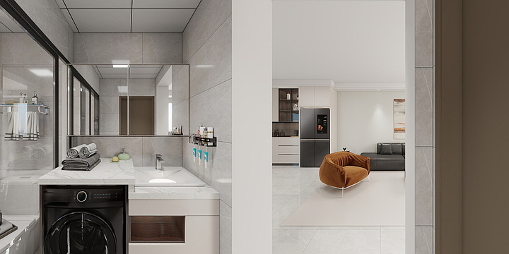 果冻设计师-沙区公务员小区-装修设计方案