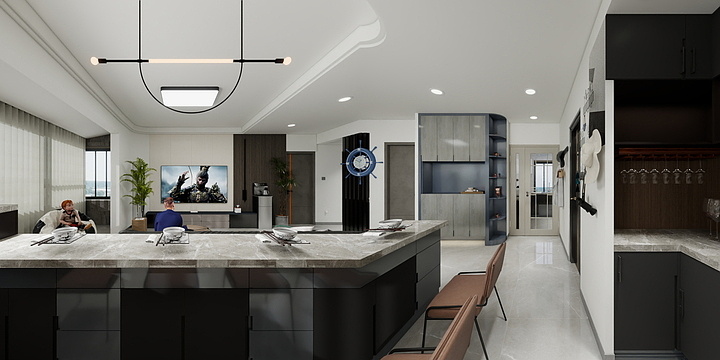 文艺先生-沣柳国际11栋-装修设计方案