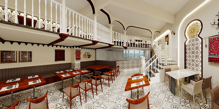 萨比提-金科烤肉店 （AKAM）-装修设计方案