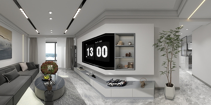 A飞宇装饰-南郡一品10-2-602西-装修设计方案