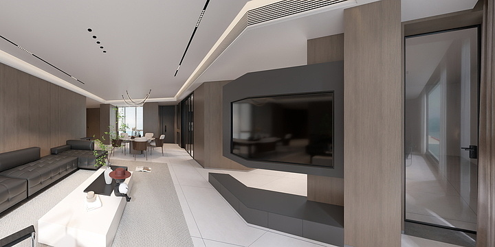 LZ丨DEVISE-福天滨江院子-装修设计方案