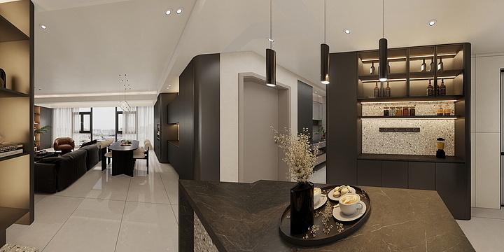 贵州金枫艺装饰工程有限公司zW-椿樘府 二期1栋701-装修设计方案