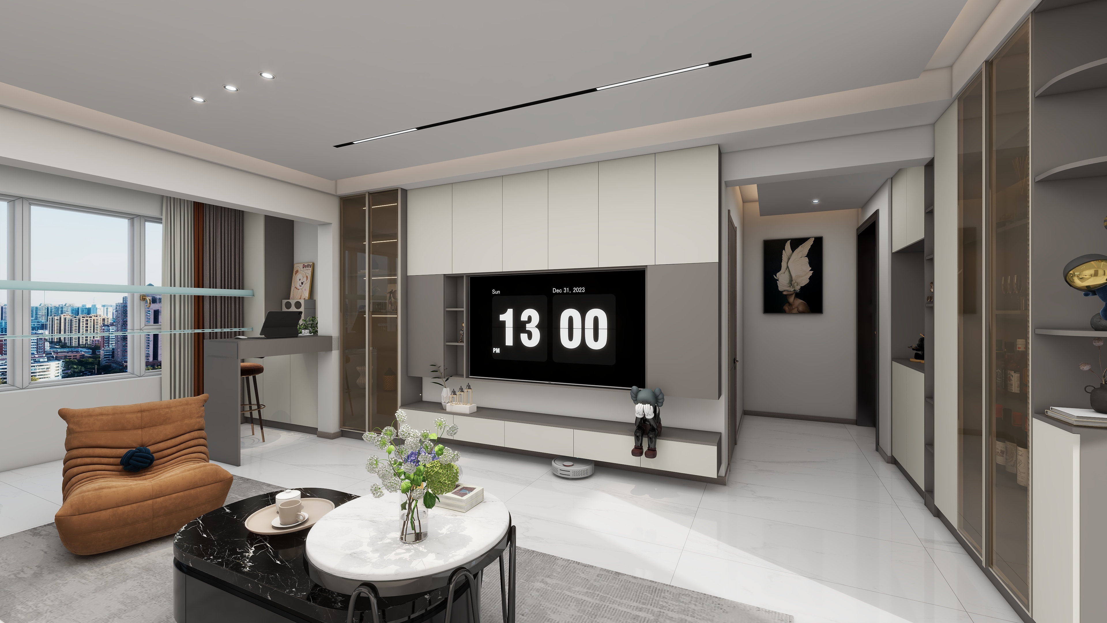 全案设计师张红-碧桂园天樾湾145㎡-现代简约风格-装修设计方案