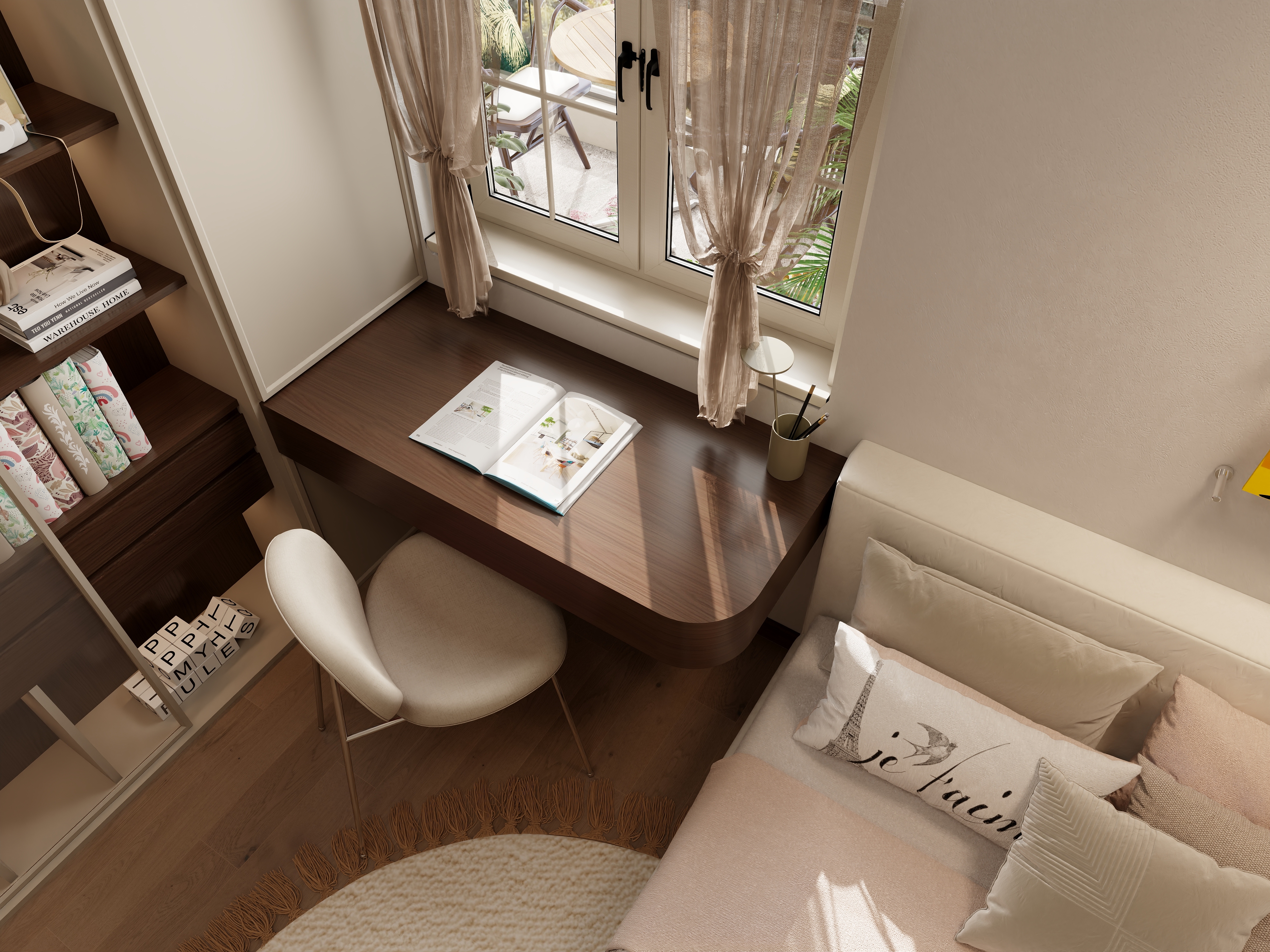 蒙丟丟-猫狗同住混搭一家三口装修装修效果图