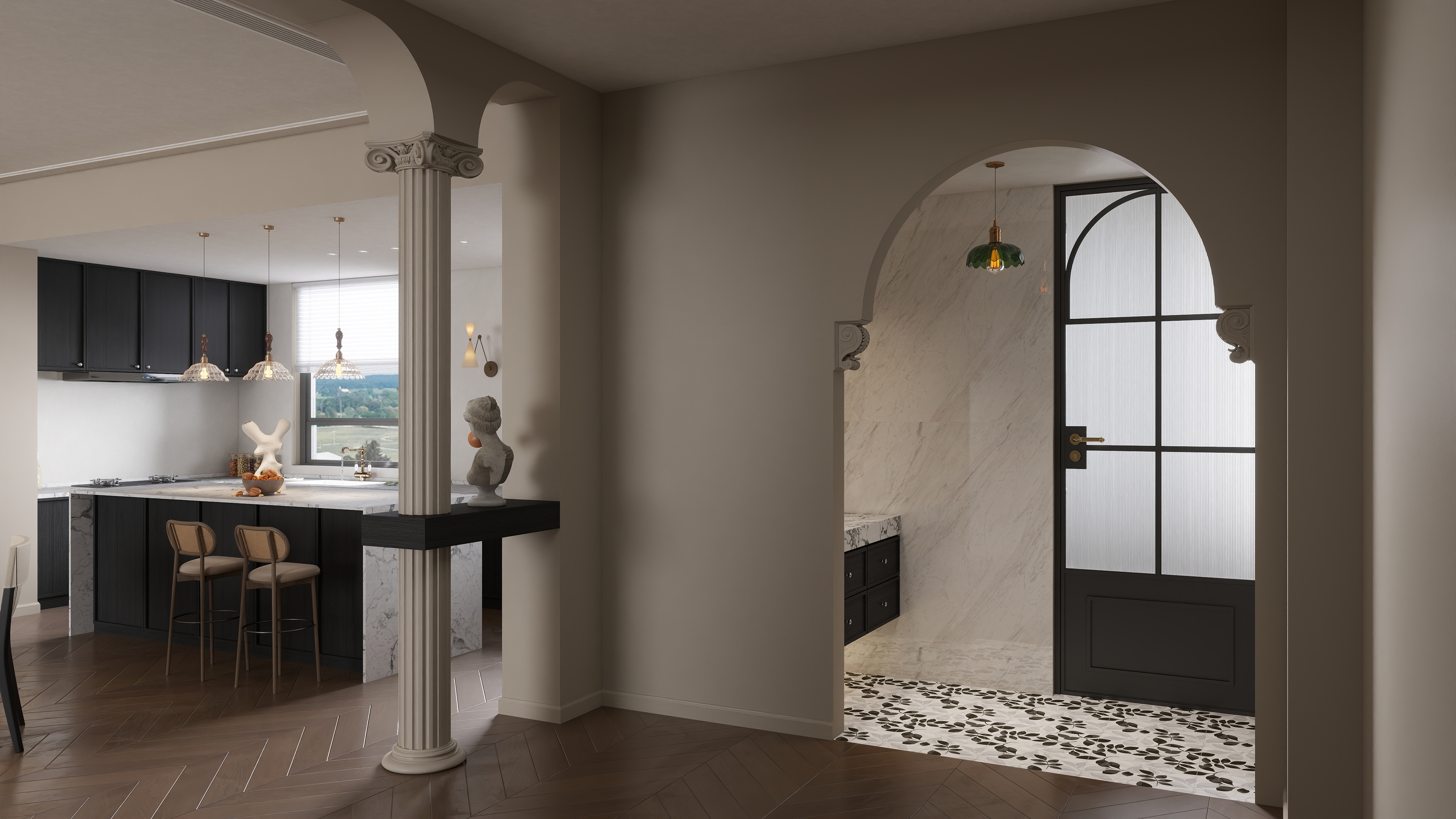 XXy-DESIGN-法式-案例-副本-装修设计方案