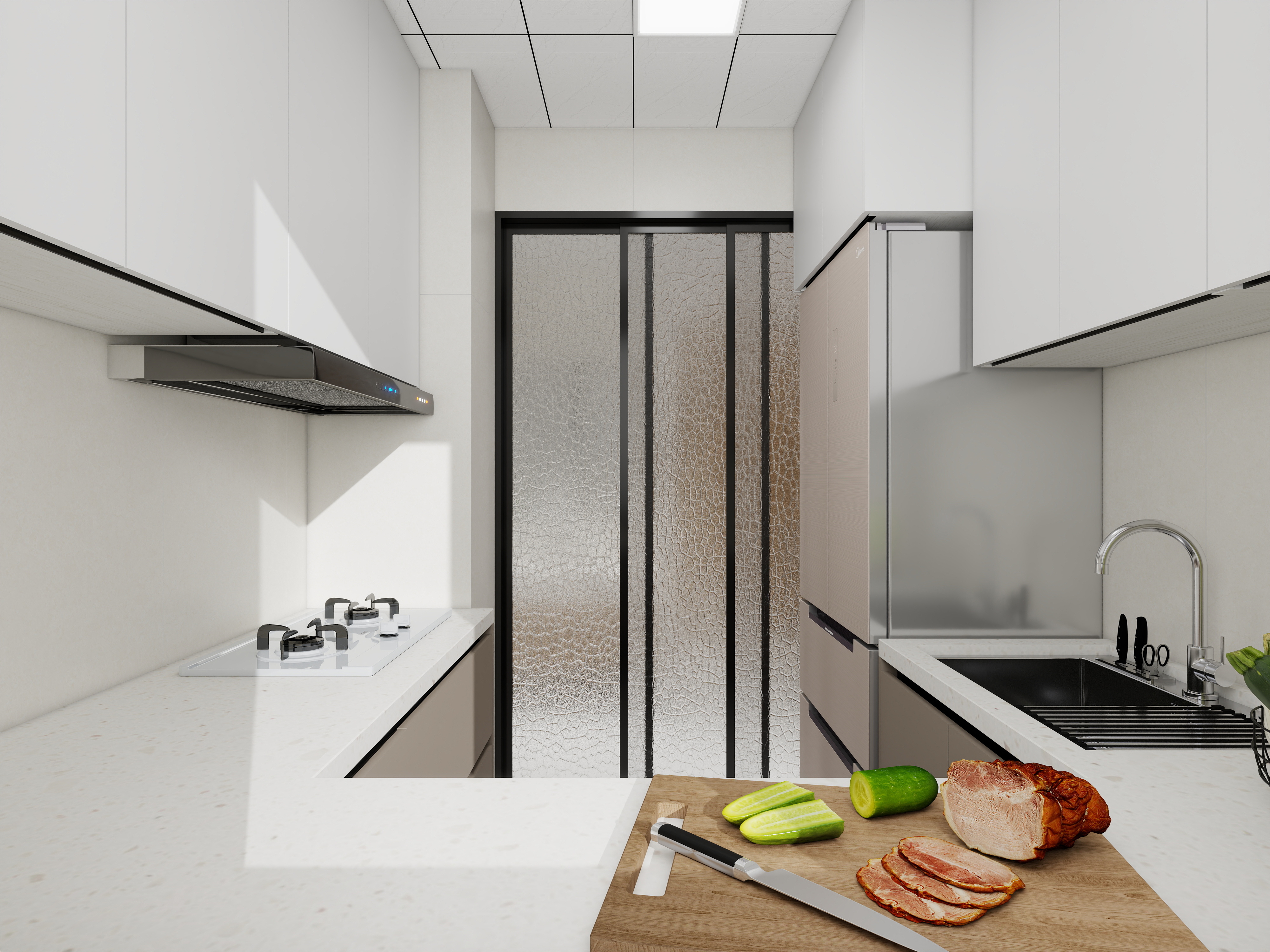 天水全案设计师白老师-保利时光印象100㎡3室装修效果图